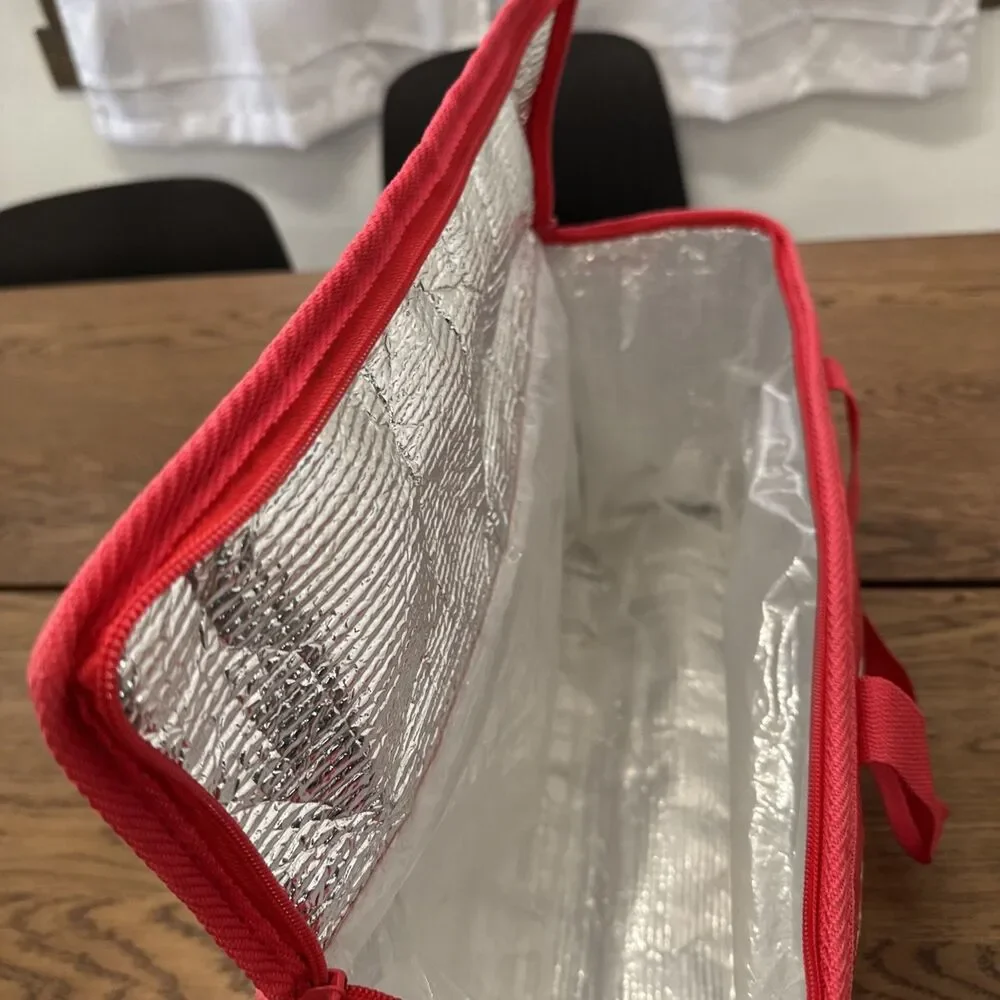 BUD LIGHT 18 Can Beer Cooler Pack Tote Lined Bag Bud Light RED 2009 no tags